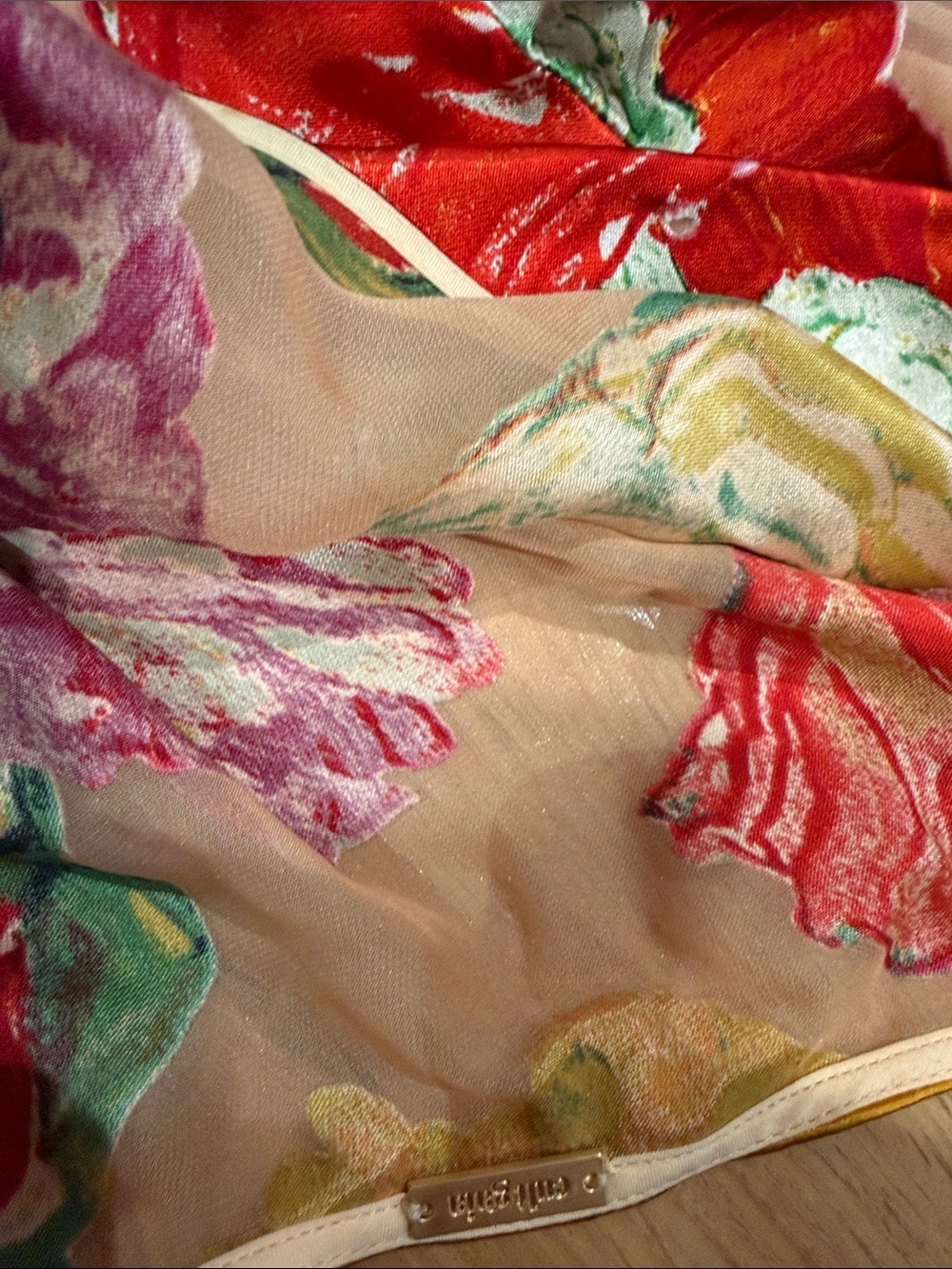 Cult Gaia floral one shoulder top - Picture 5 of 5